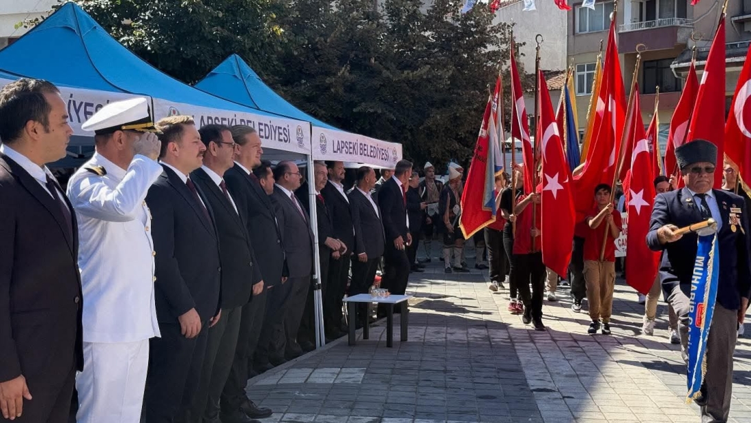 25 Eylül Lapseki'nin Düşman İşgalinden Kurtuluşunun 103. Yılı Kutlamaları